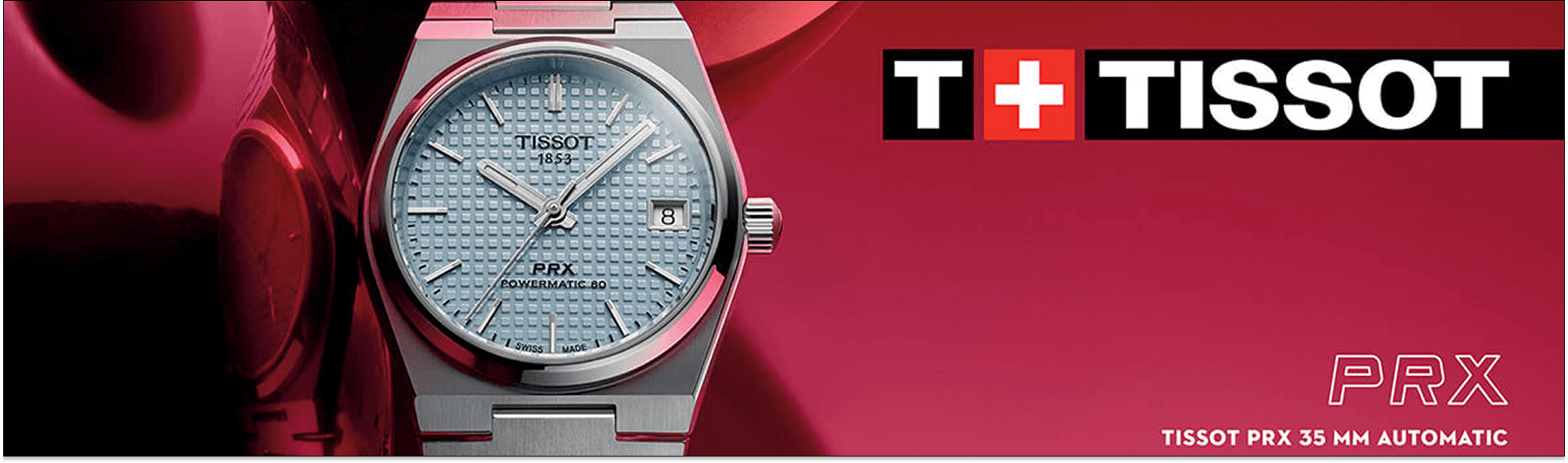 Tissot PRX Powermatic 80 Blue Dial Stainless Steel Watch