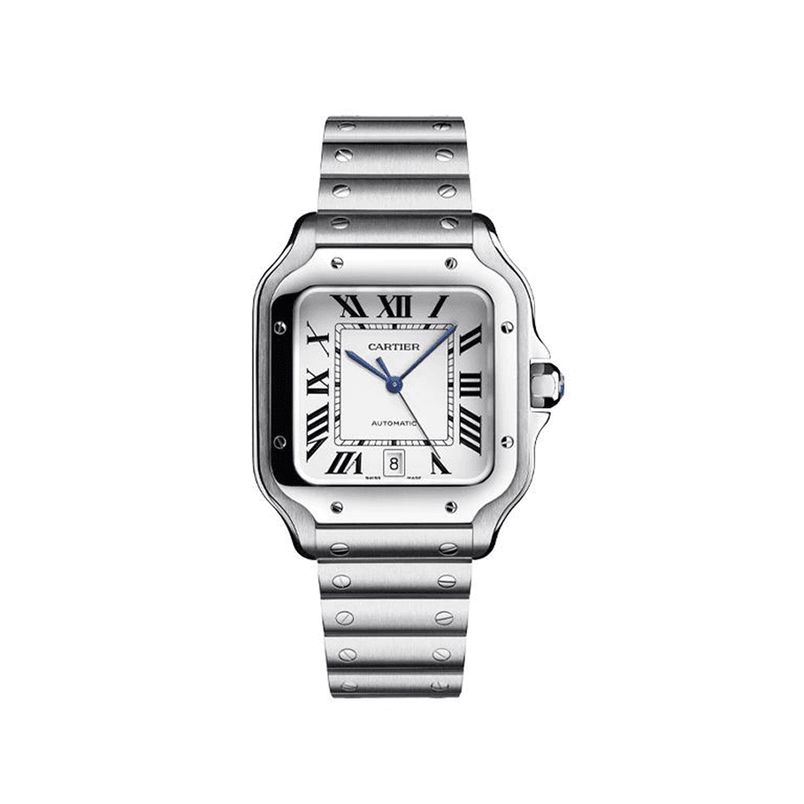 CRWSSA0018 Santos de Cartier Large Model stainless steel watch